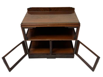 Art Deco Amsterdamse School Display Cabinet, 1920s